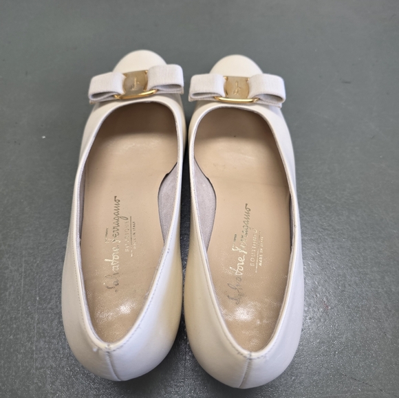 Salvatore Ferragamo Boutique Made In Italy Vintage Shoes Sz 7b - Picture 2 of 4